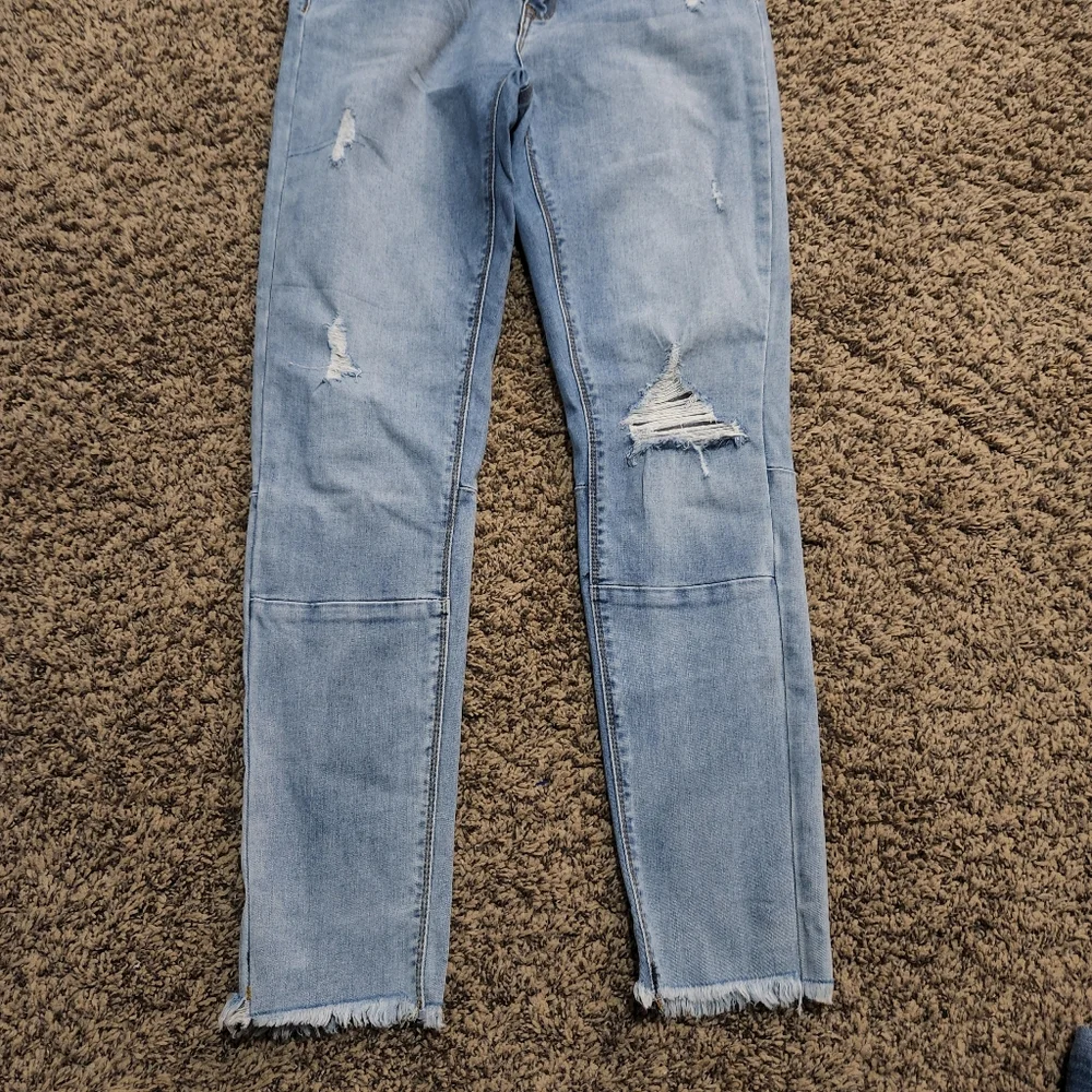 Urban Outfitters BDG Distressed Frayed Hem Denim Size 26 - Picture 6 of 10